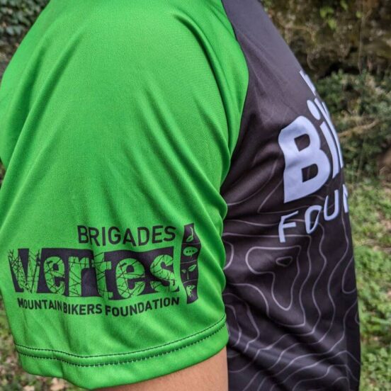 t-shirt - MBF - agir - communiquer - preserver - rouler - brigades verte